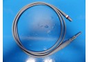 WOLF / GENERIC FIBEROPTIC LIGHT SOURCE CABLE W/ ADAPTOR Gray, 8' Length ~ 13827