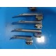 11 x SunMed Assorted Laryngoscope Blades MAC MIL Bizzarri-Giuffrida R-SHAW~13959