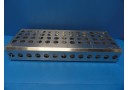 52 x 24 Well / Slot Sample Test Tube Vial Holder Rack / Lab Tray (7682)