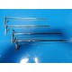 4 x Pilling Weck Rigid Bronchoscopes & Light Carrier 5x30 4x30 4x26 3.5x26~14929