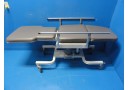 BIODEX 056-605 DELUXE ULTRASOUND TABLE W/ SIDE RAIL, Height Adjustable ~16421