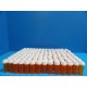 140 x Amber Medicine Pill / Sample Bottles, Child-Resistant Caps, Pharmacy~16186