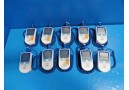 10 x Kendall Filac Fastemp Electronic Thermometer W/ Probes & Probe covers~16590