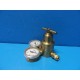 VICTOR COMPRESSED GAS PRESSURE REGULATOR W/ GAUGES ~17139