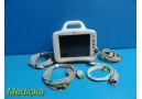 GE DASH 3000 Patient Monitor (CO2 SpO2 ECG NBP T/CO) & Leads + Batteries ~ 17464