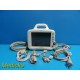 GE DASH 3000 Patient Monitor (CO2 IBP SpO2 ECG NBP Temp/CO) W/ Leads ~ 17503