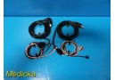 Physio Control P/N 805400-00 (D13) LP8 LP9 3 Lead ECG Cable *LOT OF 2 ~ 17531