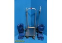 Allen Medical Systems S.A.M III Stirrup System (Right+Left) W/ Wheel Cart~ 16785