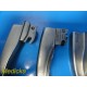 5X SUNMED,RUSCH,Flexicare Mercury G-MAC4 MAC3 MAC2 F/O Laryngoscope Blades~18319