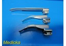 3X RUSCH MAC 1 & MIL 2 Standard Laryngoscope Blades ~ 18326