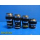 AccuScope 3002 Assorted Color Coded Objective Lenses(Red,Yellow,Blue,White~18125