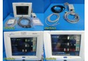 Spacelabs UltraView SL 91369 Touch Screen Patient Monitor W/ Module&Leads~18527
