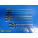 8X Stryker Howmedica Osteonics 3173-1003 / 3173-1004 Orthopedic Rods ~ 18522