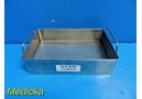 Generic Instruments Stainless Steel Sterilization Tray 10" X 6" X 2.5" ~ 18768