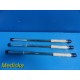 3X Zimmer 404 Series Internal Fixation Device (12mm / 13mm /14mm x 42cm) ~19547