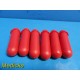 6X Drucker Diagnostics 7713031 Red Tube Holders for Centrifuge ~ 19633