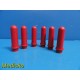 6X Drucker Diagnostics 7713031 Red Tube Holders for Centrifuge ~ 19633