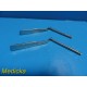 Zimmer 2344-97 Statak 2.5/3.5mm / 2344-98 Statak 5.0/5.2mm Drill Guides ~ 19599