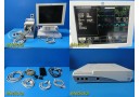 GE Solar 8000i Patient Monitoring System W/ Module, NBP, SpO2 & ECG Leads ~19322