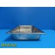 Vollrath 7416-2 Medical Sterilization Tray (16" x 9" x 3") ~ 19919