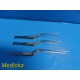 Lot of 3 Jarit 130-415 & 130-421 Cushing Tissue Forceps ~ 19955