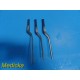 Lot of 3 Jarit 130-415 & 130-421 Cushing Tissue Forceps ~ 19955