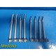 8X Propper Miller Fiber Optic Laryngoscope Blades (4X Size 3 & 4X Size 4) ~20001