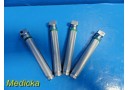 Lot of 4 Heine F-22.804 Laryngoscope Handles *TESTED & WORKING* ~ 20010