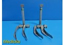 4X Sunmed Greenline Mac 3 &3.5 F/O Curved Laryngoscope Blades W/ 2 Handles~20020