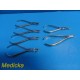 6X American Orthodontics ~ DynaFlex 1604-05 Assorted Dental Pliers ~ 20052