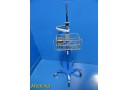Dinamap V100 Patient Monitor 2033297-001 Carrying Stand W/ Utility Basket~19466