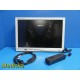 2013 Stryker Wise 26" 0240030970 Endoscopy HD Monitor W/ Power ADAPTER ~ 20095