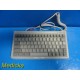 BTC 5100-C E5X5R5BTC Mini Magic Compact PS/2 White QWERTY Keyboard ~ 20109