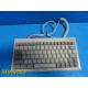 BTC 5100-C E5X5R5BTC Mini Magic Compact PS/2 White QWERTY Keyboard ~ 20109