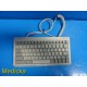 BTC 5100-C E5X5R5BTC Mini Magic Compact PS/2 White QWERTY Keyboard ~ 20109