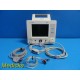 Agilent HP Philips M3927A A3 Bedside Patient Monitor W/ Patient Leads ~ 20120