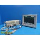 Agilent M1205A / V24C Coloured Screen Patient Monitor W/ Modules & Leads ~ 20248