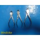 3X Belzer/Beck Marked Vanadium Extra Assorted Dental Cable Cutters ~ 20284