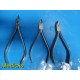 Lot of 3 Hu-Friedy 678-302 Orthodontics Three Jaw Pliers ~ 20294