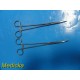 Lot of 2 Jarit 305-337 Serrated Curved Thoracic Mosquito Forceps (9-1/8")~ 20312