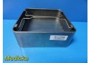 Un-branded Sterilization Case W/ Handles (9.5" x 9.5" x 3.5") ~ 21982