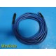 Saber Invuity EIGR Dual End Light Guide F/O Cable, Blue, 12-ft *TESTED * ~ 22420