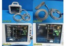 GE DASH 3000 Patient Monitor (SpO2 ECG NBP T/CO) W/ 2X New Patient Leads ~ 22357