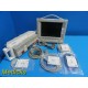 HP Anaesthesia V24C (ECG IBP NBP SpO2 CO2 TEMP CO) Monitor W/ Modules ~ 22890