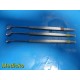 3X B & L Storz E-3740 & 3742 Bunge Evisceration Spoons, 12mm / 8mm ~ 22786A