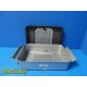 Genesis C.A.S.E Sterilization Container W/ Retention Plates 19"x12"x5" ~ 23074