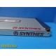 Synthes Orthopedic Condylar Plates 95° Storage & Sterilization Container ~23578