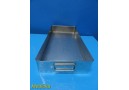 Unbranded Stainless Steel Surgical Instr Sterilization Tray (20x10x3.75) ~ 23756